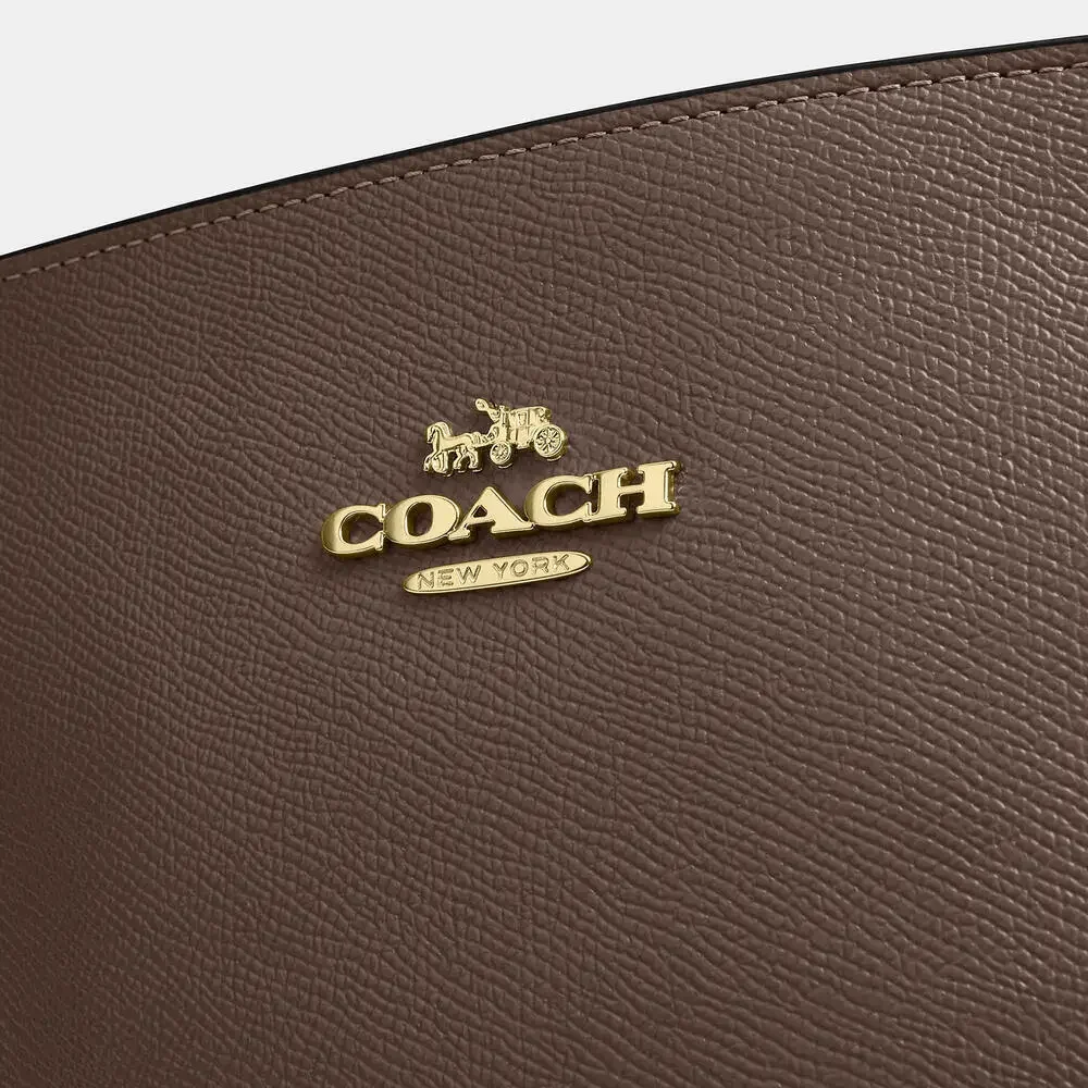 Coach Logan Duffle Bag brown New leather original crossbody bag